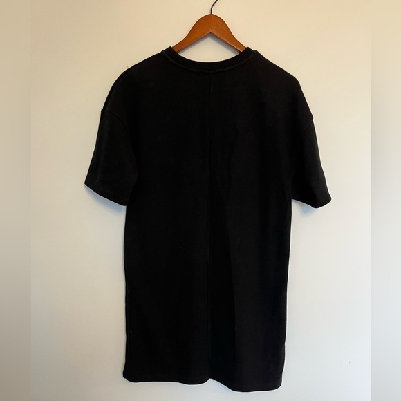 Zara autumn winter collection 17-18 Black embroidered dress size small - Picture 4 of 5